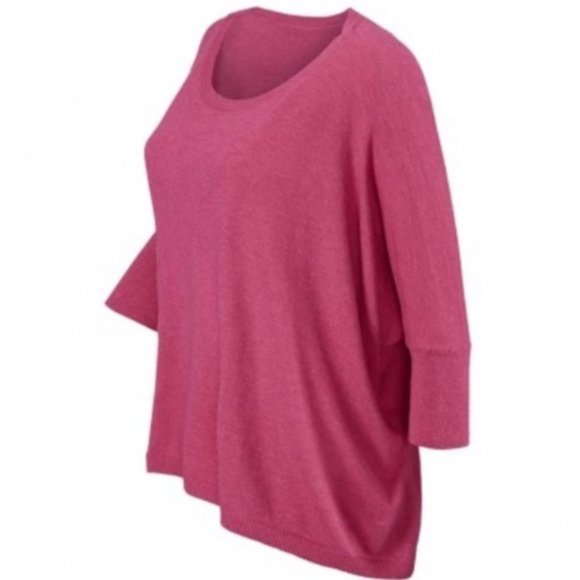 CAbi 5279 Pink Cartwheel Pullover Sweater Medium EUC - Picture 3 of 10